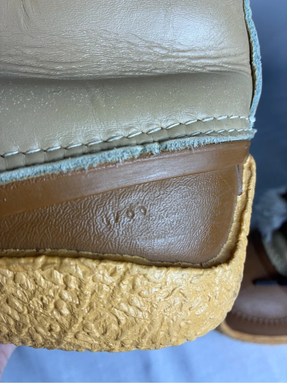 Vintage Sorel Nanook Kaufman Boots Leather Shearling Winter Duck Boots Womens 8